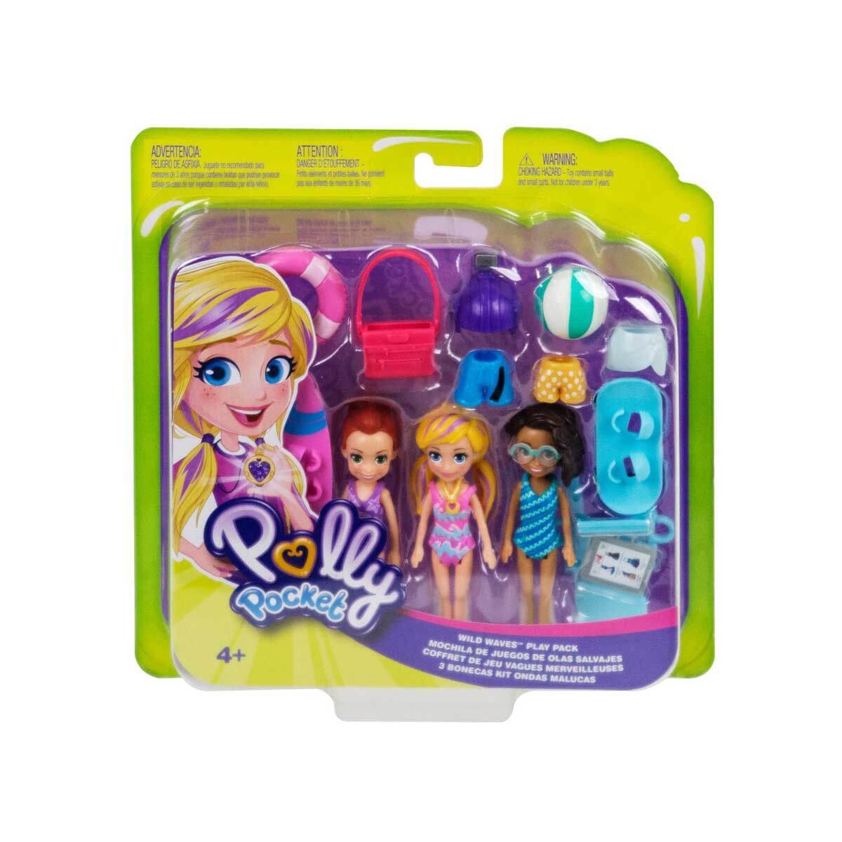 Polly Pocket 3'ü 1 Arada Oyun Seti GFR09