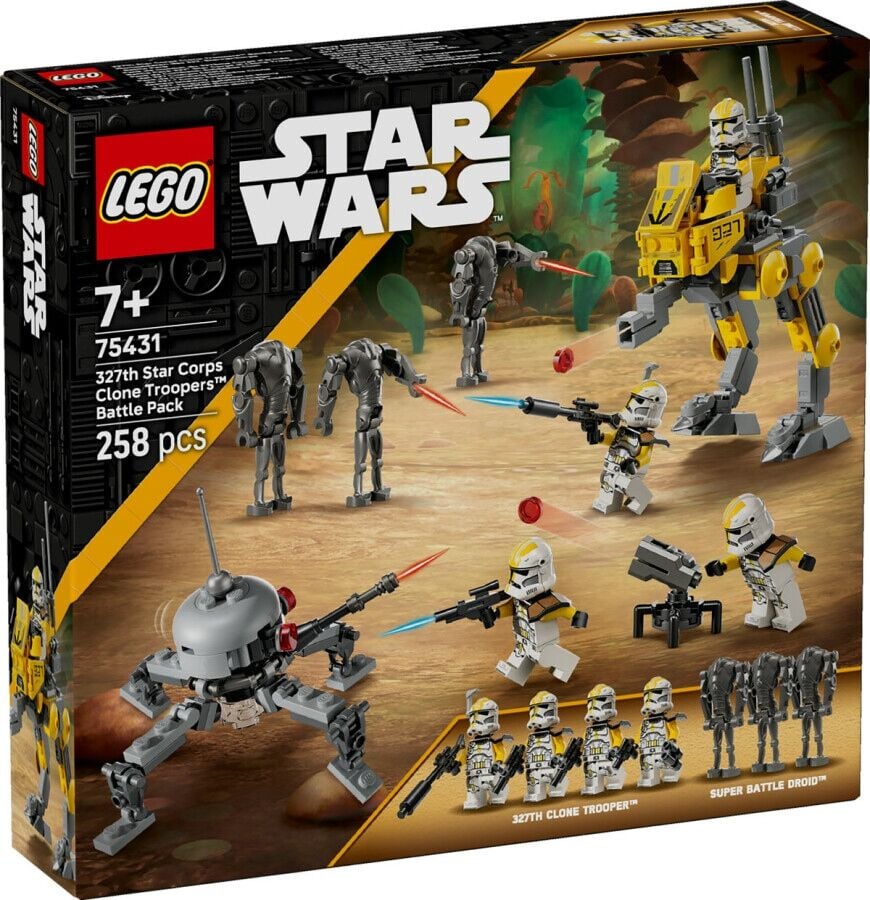 LEGO Star Wars Star Corps 327 Klon Trooper Savaş Paketi