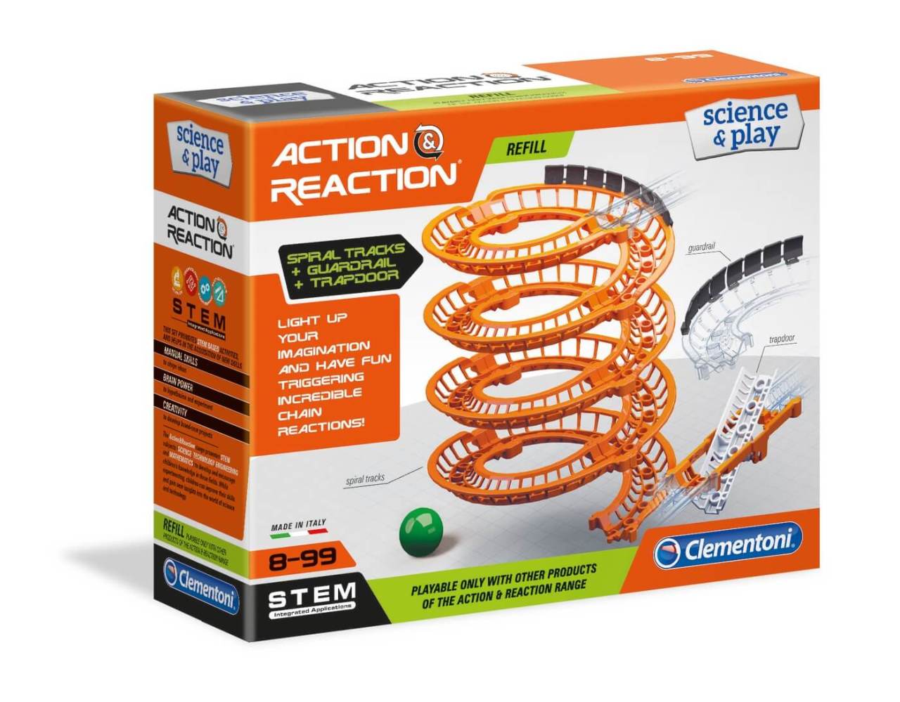 Clementoni Action and Reaction - Spiral Raylar  19168