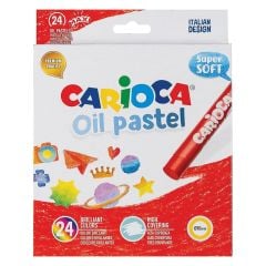 CARİOCA 43278 YAĞLI PASTEL BOYA KALEMİ 24'LÜ
