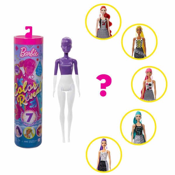 BARBİE COLOR REVEAL RENK DEĞİŞTİREN GWC56