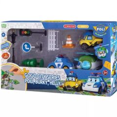 ROBOCAR POLİ GOGO CİTY SERİ POLİ BUCKY HELİ ZR-912