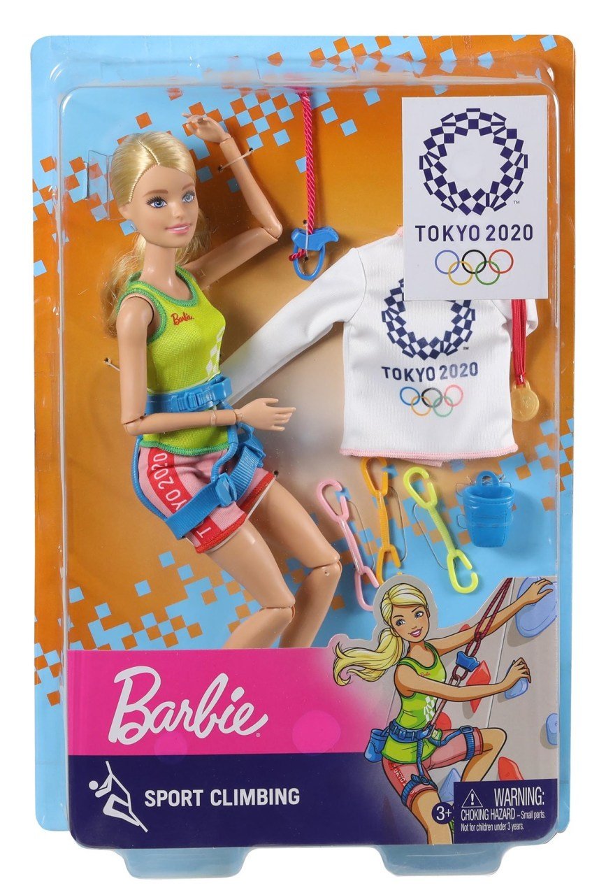Barbie Olimpiyat Bebekleri Tokyo 2020 Tırmanış GJL75