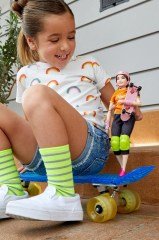 Barbie Olimpiyat Bebekleri Tokyo 2020 Kaykay GJL78