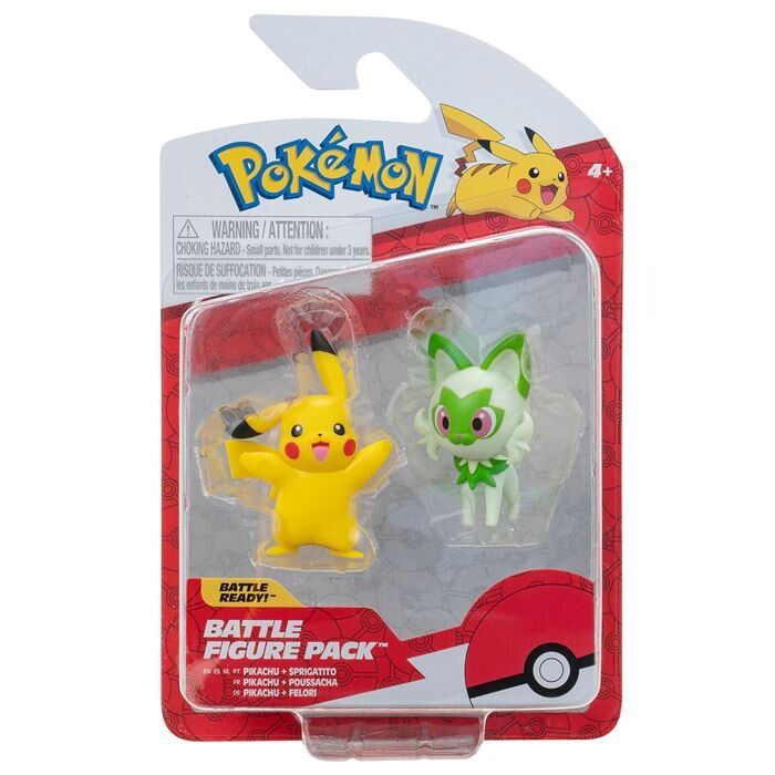 Pokemon Battle 2'li Figür Seti PKW3358