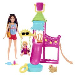 Barbie Skipper'ın Su Parkı Eğlencesi Oyun Seti HKD80