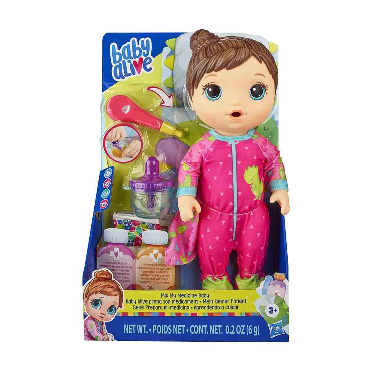 Baby Alive Bebeğim Hasta Oldu Kumral E6942