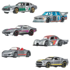 Hot Wheels Silver Serisi Zamac Temalı 6’lı Araba Seti JLB26