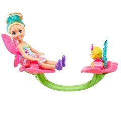 Barbie Dreamtopia Chelsea ve Eğlenceli Dünyası Oyun Seti GTF49