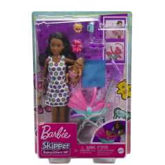 Barbie Bebek Bakıcısı Bebeği ve Aksesuarları Oyun Setleri HHB68
