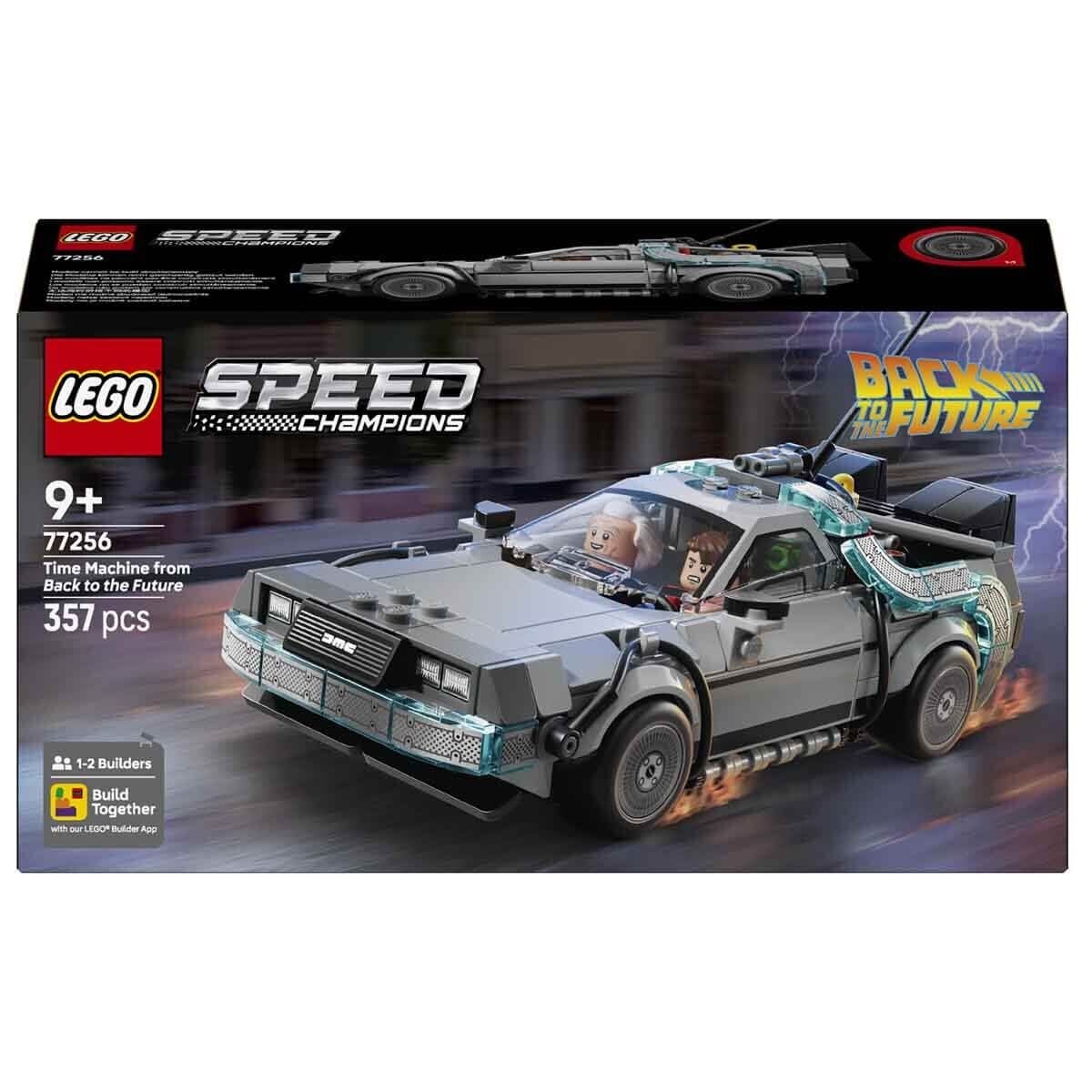LEGO Speed Champions Geleceğe Dönüş’ten Zaman Makinesi 77256
